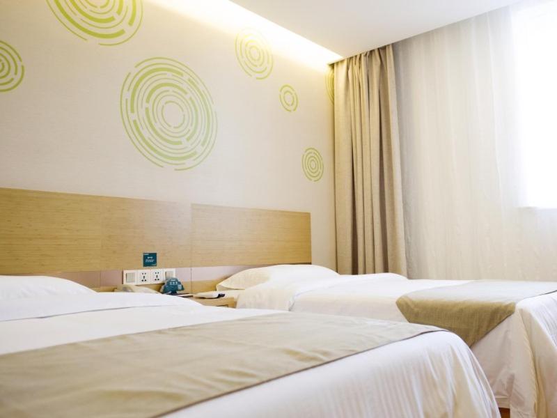 Greentree Inn Nantong Qidong Lvsi Harbour Express Hotel Eksteriør bilde