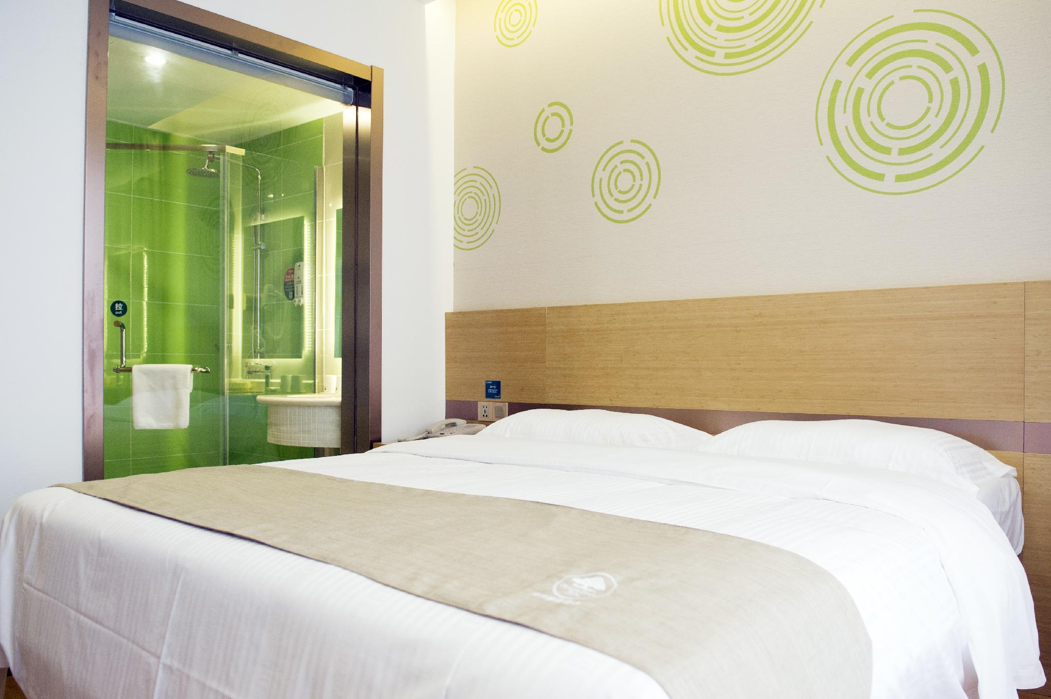 Greentree Inn Nantong Qidong Lvsi Harbour Express Hotel Eksteriør bilde