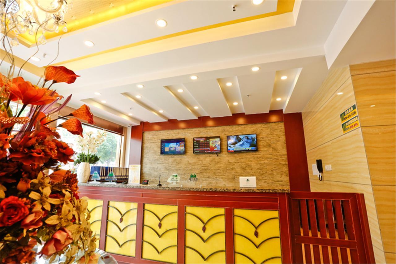 Greentree Inn Nantong Qidong Lvsi Harbour Express Hotel Eksteriør bilde