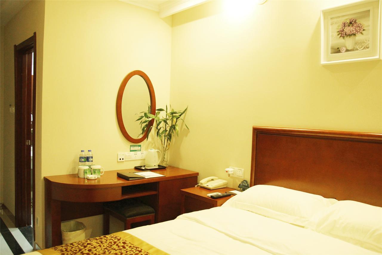 Greentree Inn Nantong Qidong Lvsi Harbour Express Hotel Eksteriør bilde